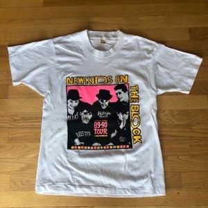 Screen Stars NEW VTG NEW KIDS ON THE BLOCK Tshirt